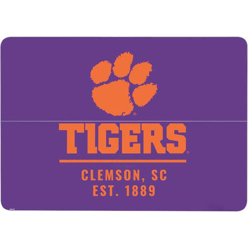 Clemson University Tigers Est 1889 Surface Laptop Studio Skin